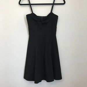 Black skater dress